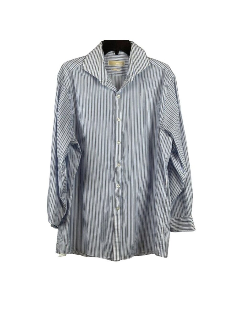 Michael Kors Men Long sleeve Button-Down Striped Shirt Size 16 1/2